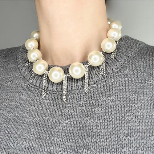 Macy Pearl Necklace
