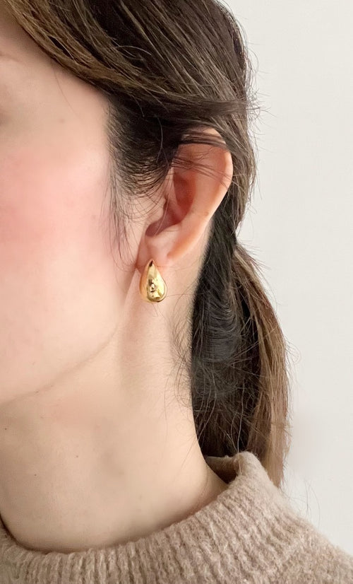 Fleur Earrings Gold