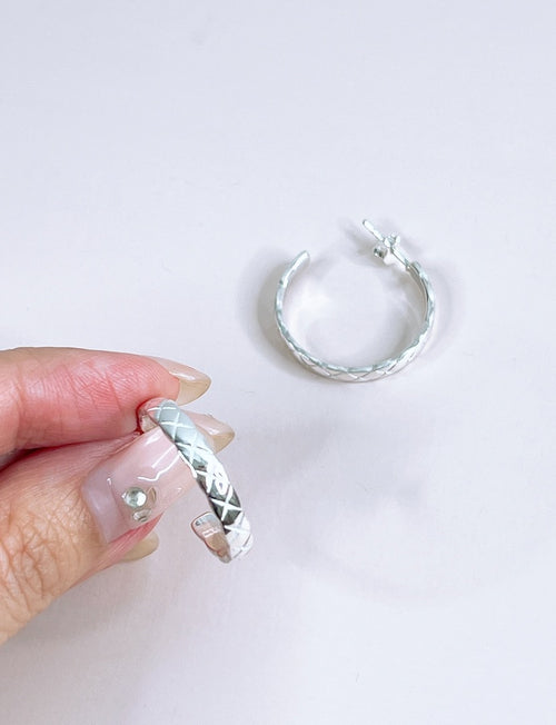 Leonie Earrings Silver