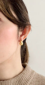 Fleur Earrings Gold