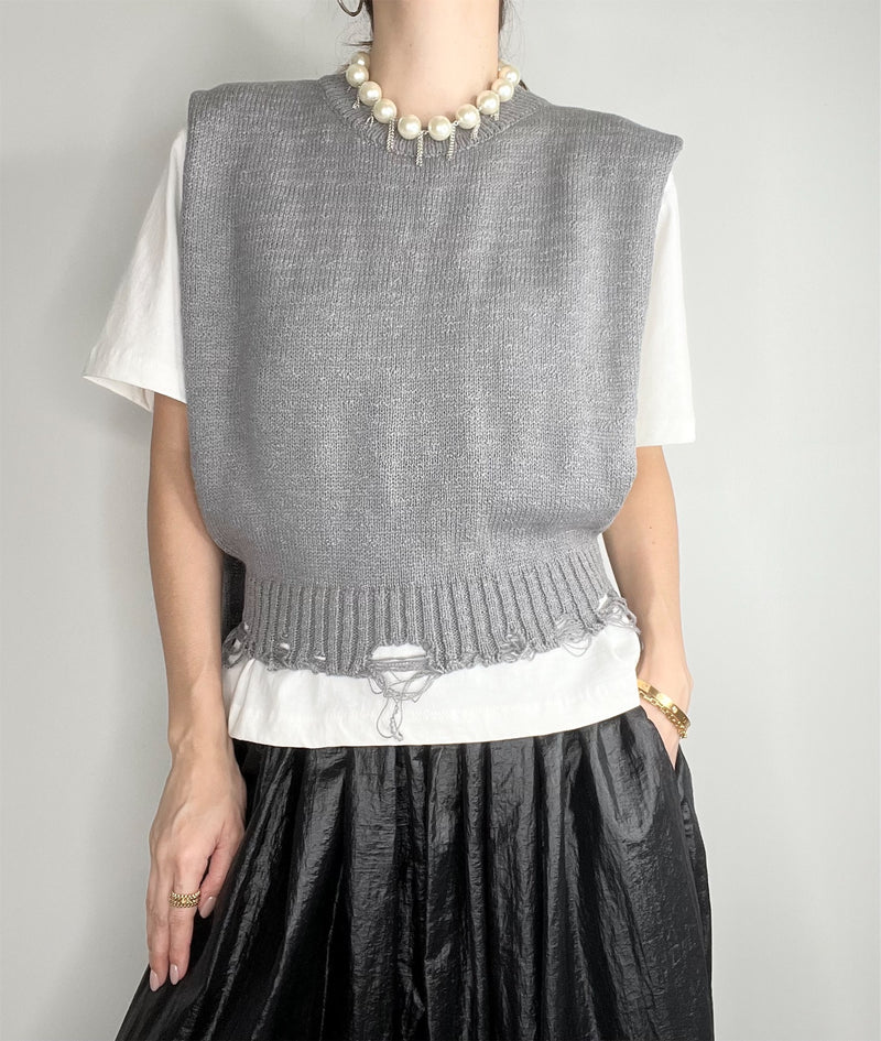 Kinsely Knit Gray