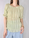 Leni Blouse Mint Green