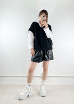 Zoey Knitted Vest Black