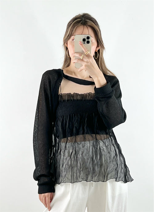 Zinnia Top Black