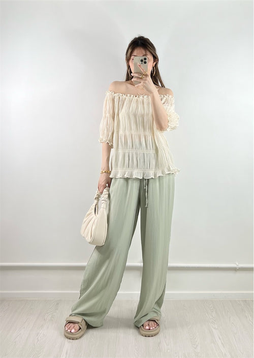 Leni Blouse Ivory