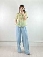 Leni Blouse Mint Green