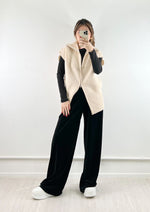 Malea Knit Vest Ivory