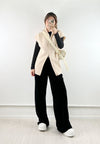 Malea Knit Vest Ivory