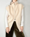 Malea Knit Vest Ivory