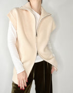 Malea Knit Vest Ivory