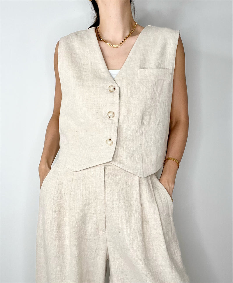 Ulla Linen Vest