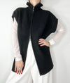 Malea Knit Vest Black