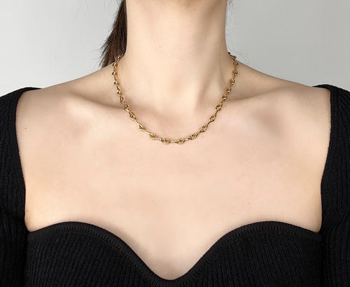 Kathe necklace Gold