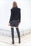 Luella Faux Leather Shorts