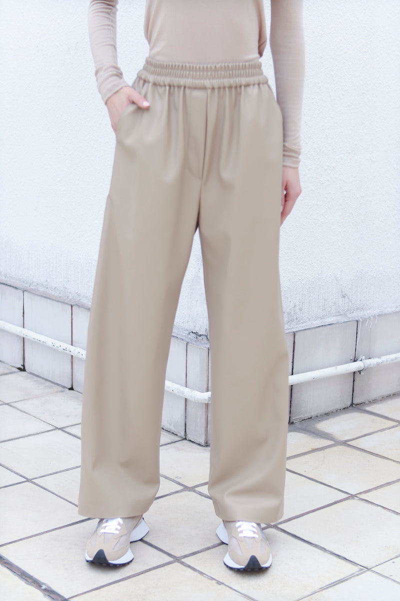 Colette Faux Leather Trousers