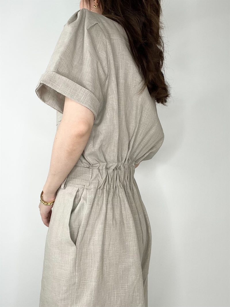 Chevis Linen Jumpsuit