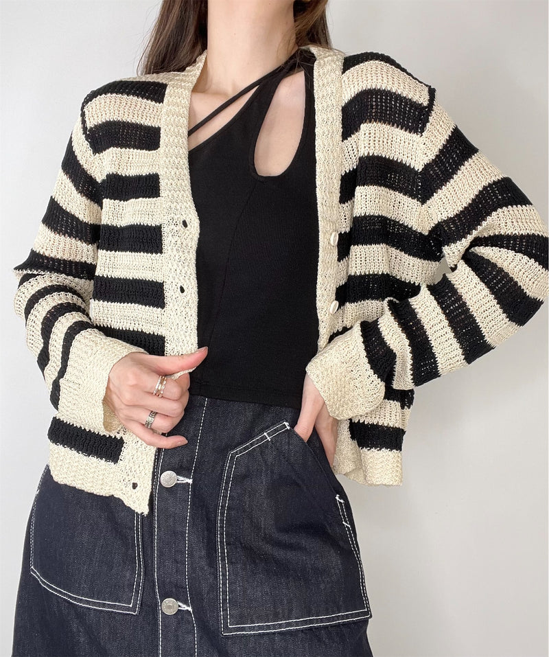 Ariane Cardigan Stripes