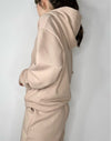 Karla Hooded Sweatshirt Beige