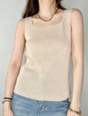 Lilou Knit Tank Top Blush