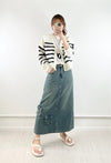 Alte striped cardigan