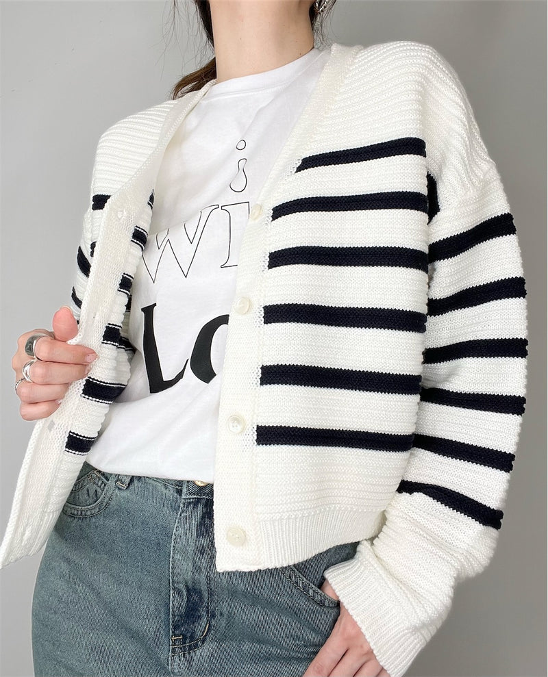 Alte striped cardigan