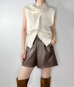 Rylee Knitted Vest Ivory