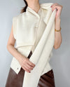 Rylee Knitted Vest Ivory