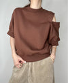 Adella Top Brown