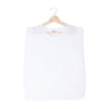 Shoulder Accent White Tee