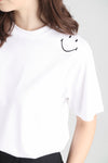 White Smiley Tee